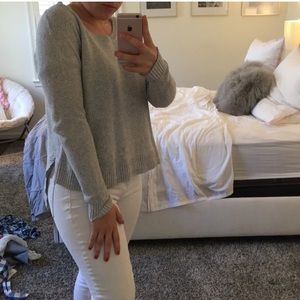 Madewell gray sweater